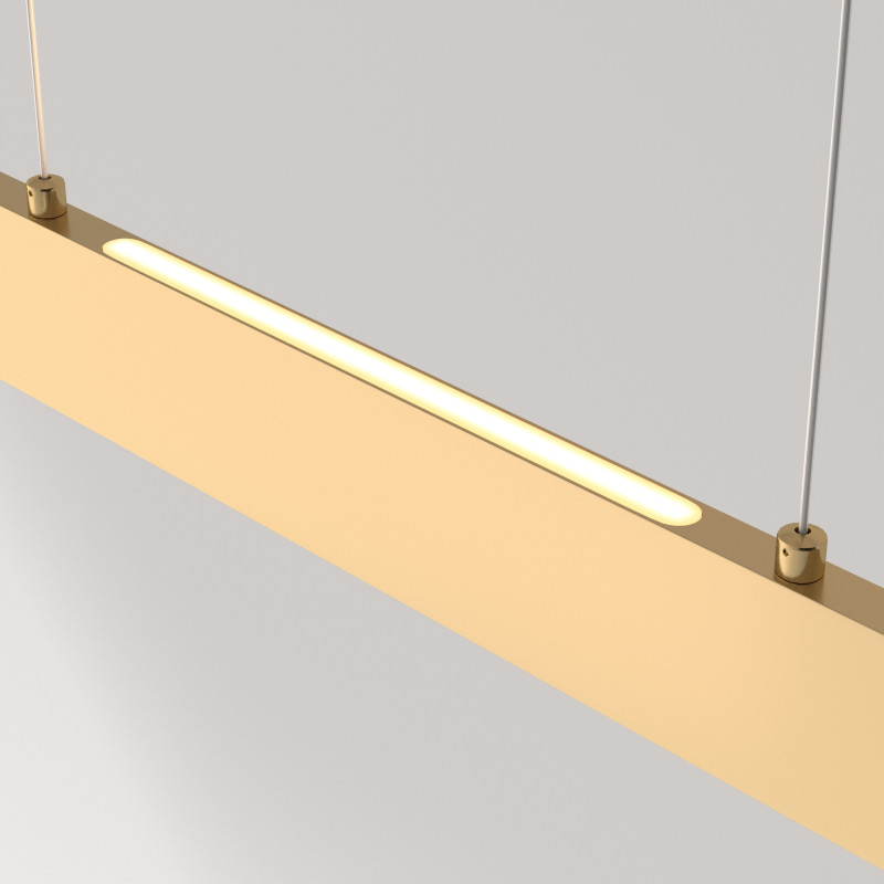 Светильник подвесной Maytoni Step P010PL-L23G3K, 23W LED, 91 см, 3000K, золото
