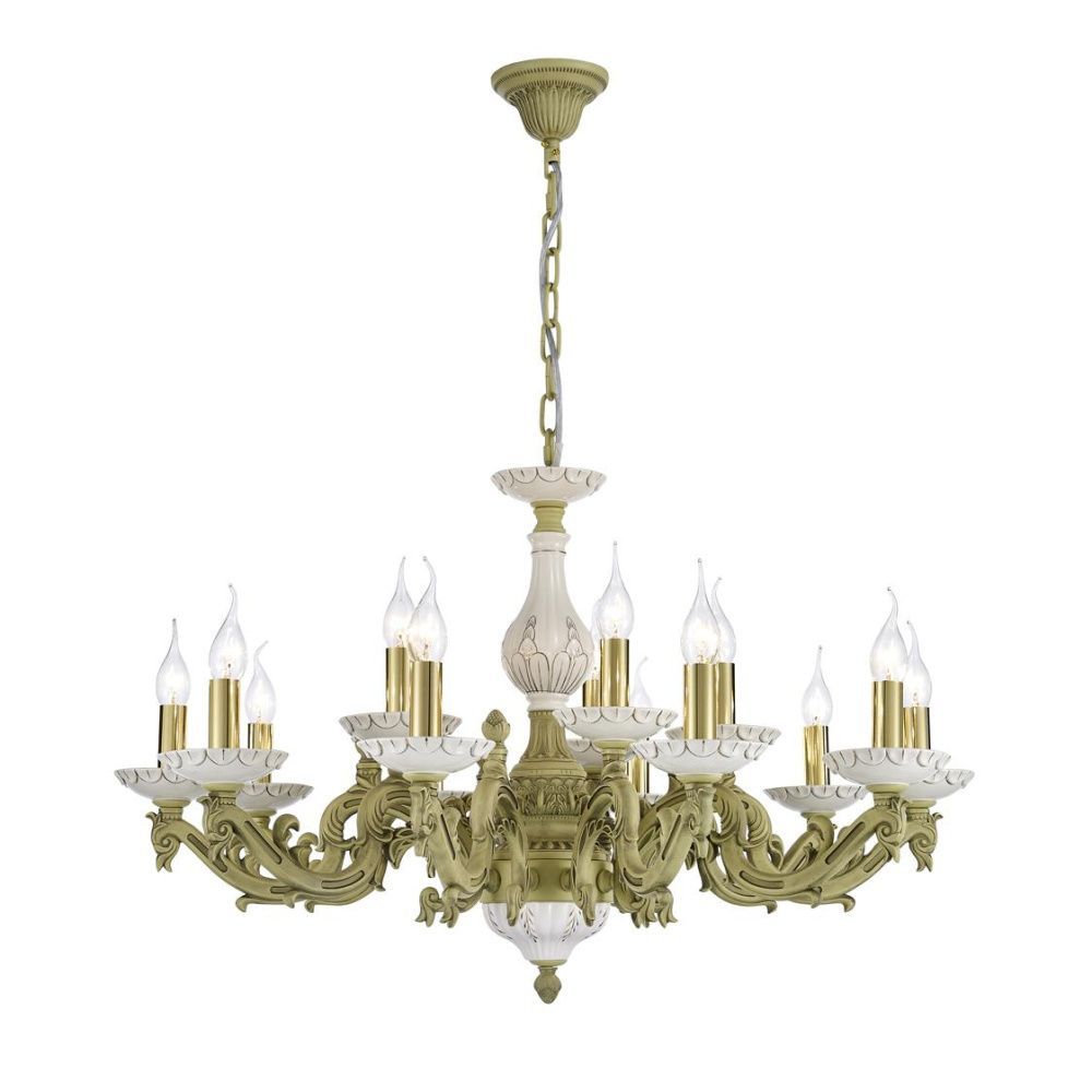 Люстра *85*52 см, 15*E14*40W, Dio D`arte Nera Beige Nera E 1.1.15 W, Бежевый