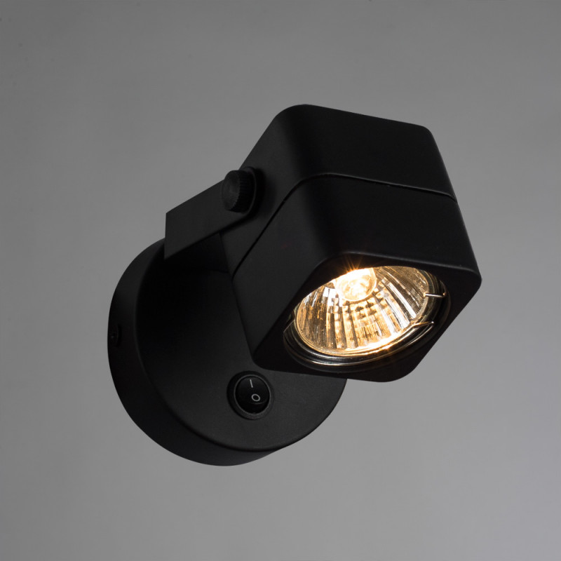 Спот Arte Lamp Lente A1314AP-1BK, черный