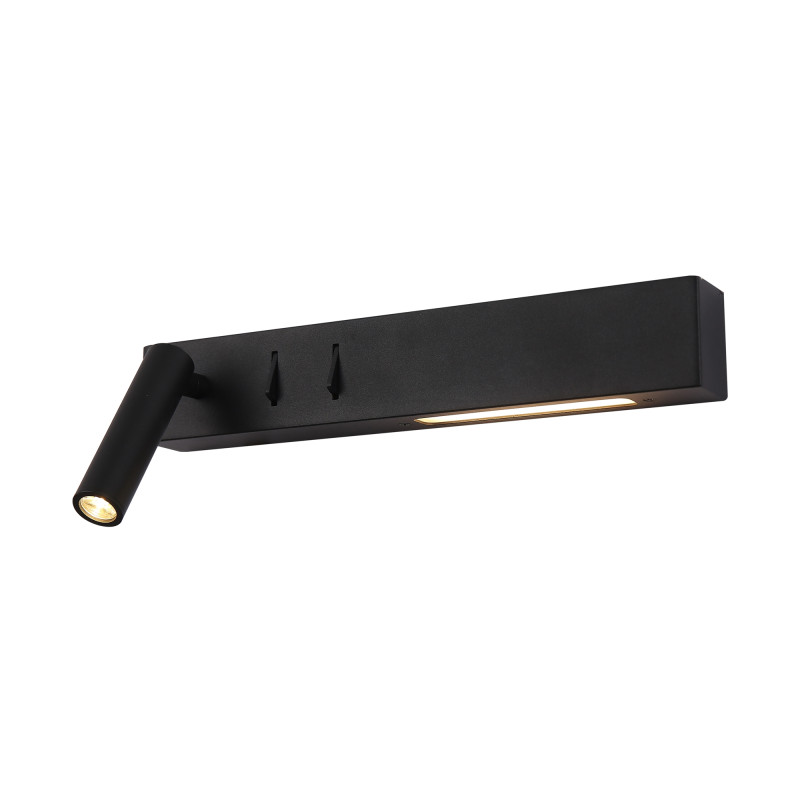 Бра Maytoni Comodo C031WL-L8B3K, 8W LED, 3000K, черный