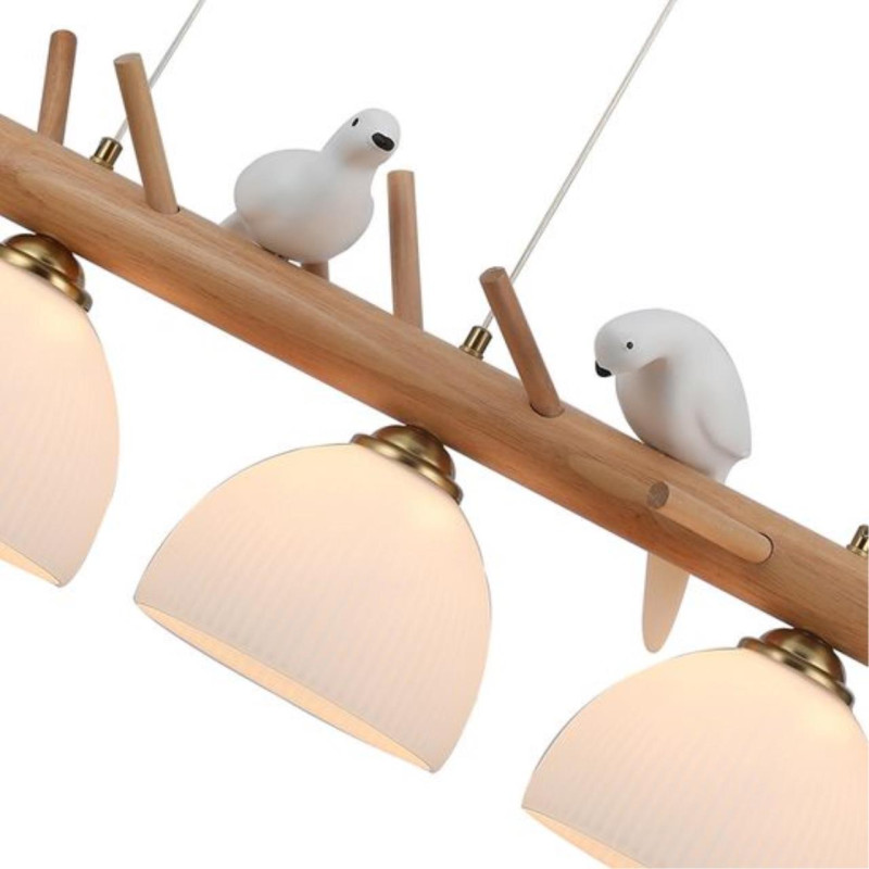 Подвесной светильник 80*18*31 cм, 3*E27*60W Arte Lamp Caprice A4183SP-3BR коричневый