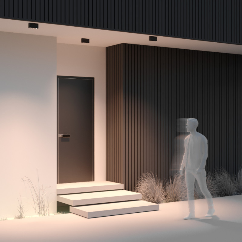 Светильник 15*5 см, LED 10W, 3000К, Графит Maytoni Ares O309CL-L10GF3K