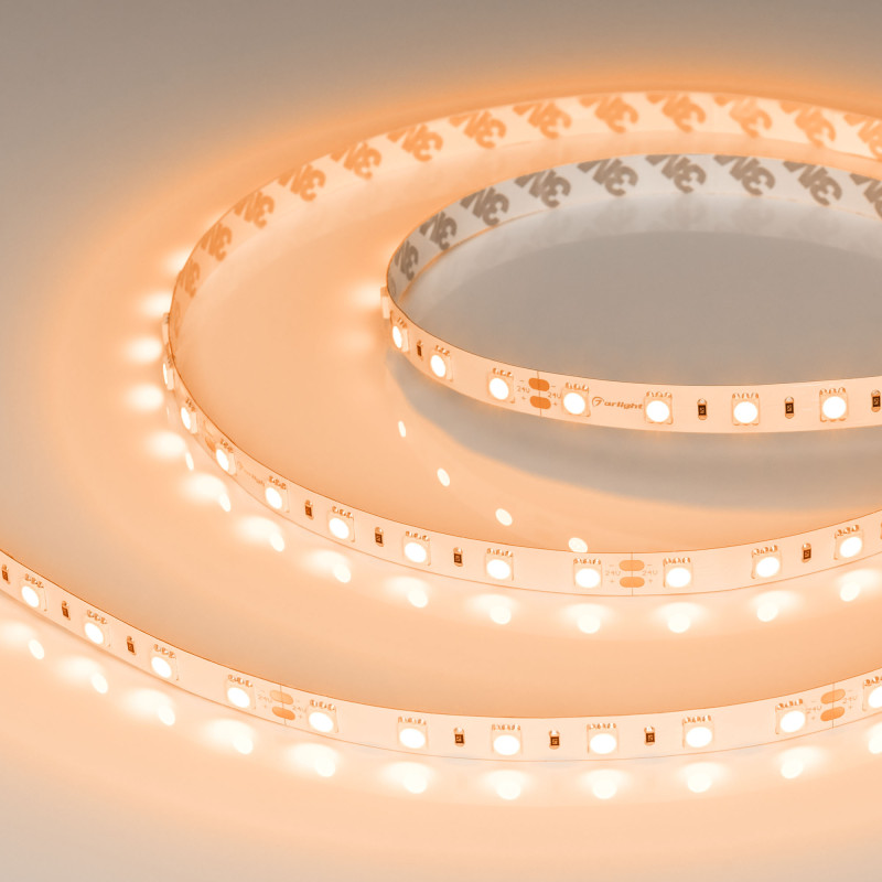 Лента RT-B60-10mm 24V Orange (14.4 W/m, IP20, 5060, 5m) (Arlight, 14.4 Вт/м, IP20) 015974(2). Цена указана за 5 метров. Продается кратно 5 метрам.