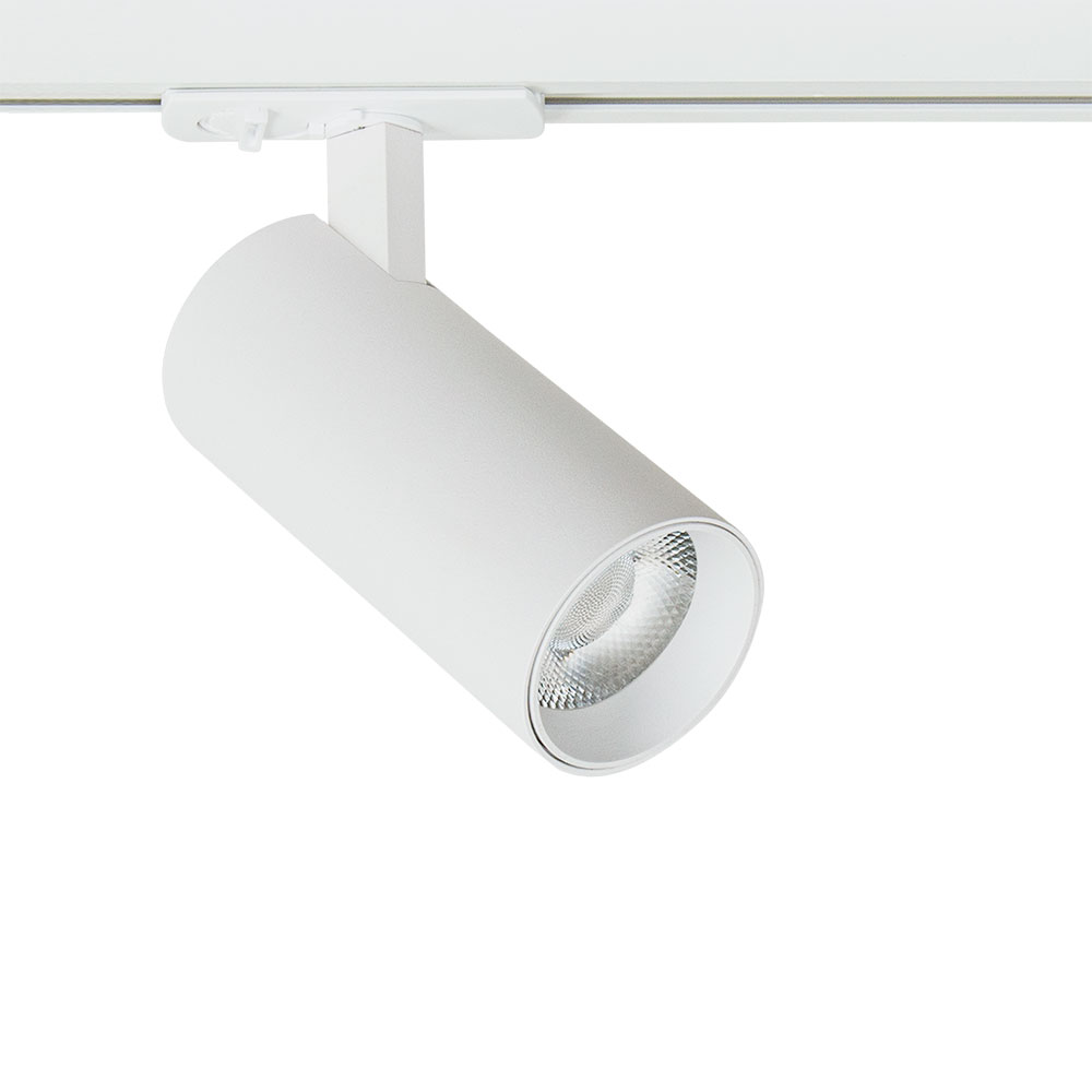 Трековый светильник *13,5*6 см, 1*LED, 15W, 3000K Arte Lamp Bene A1936PL-1WH, Белый