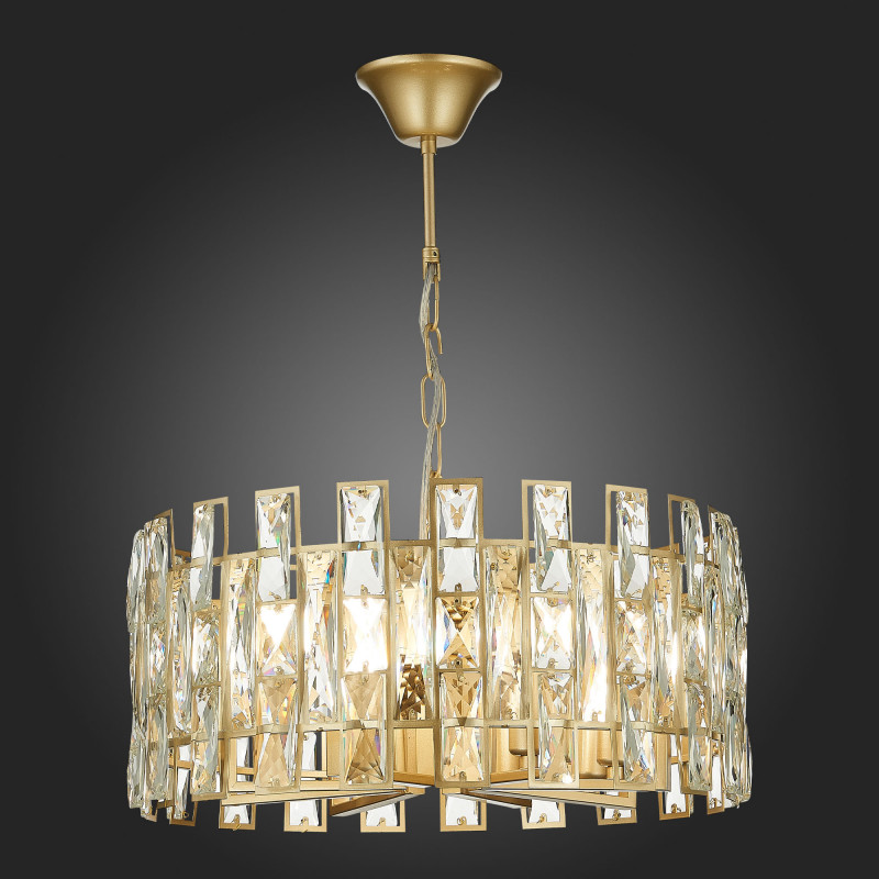 Люстра подвесная 45 см, ST LUCE ANZIO SL1626.203.08 шампань