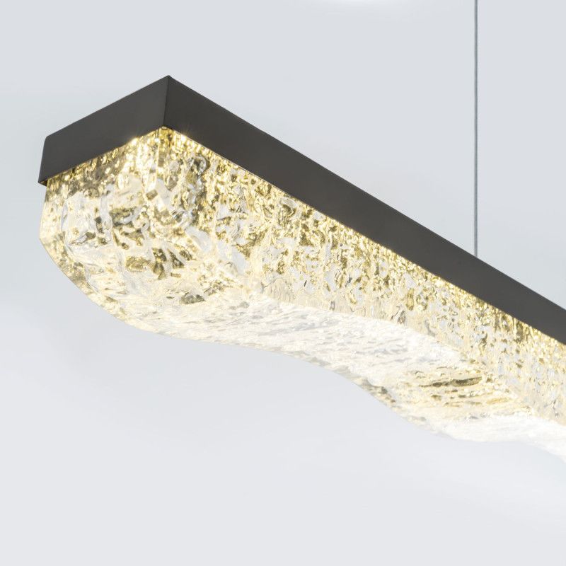 Подвесной светильник 98,5*12/110 см, LED 100W 2700-6500К  MODESTYLE MS.9010.1000 BK черный