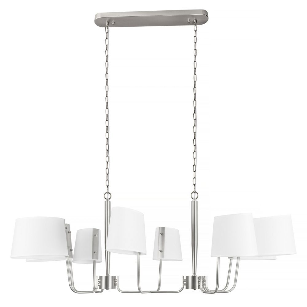 Подвесная люстра 137 см, Loft IT Hilton 10527/8 Nickel, никель