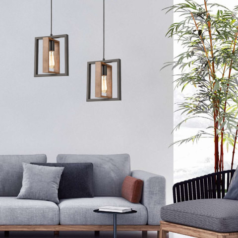 Подвесной светильник 18*23*152 см, 1*E27 черный Vele Luce Thomas VL6432P11