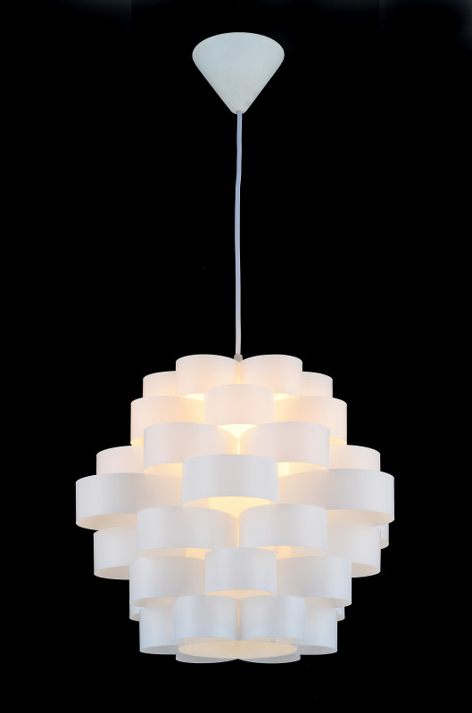 Подвесная люстра Favourite Heller 1588-1P, D430*H400/1400, белый