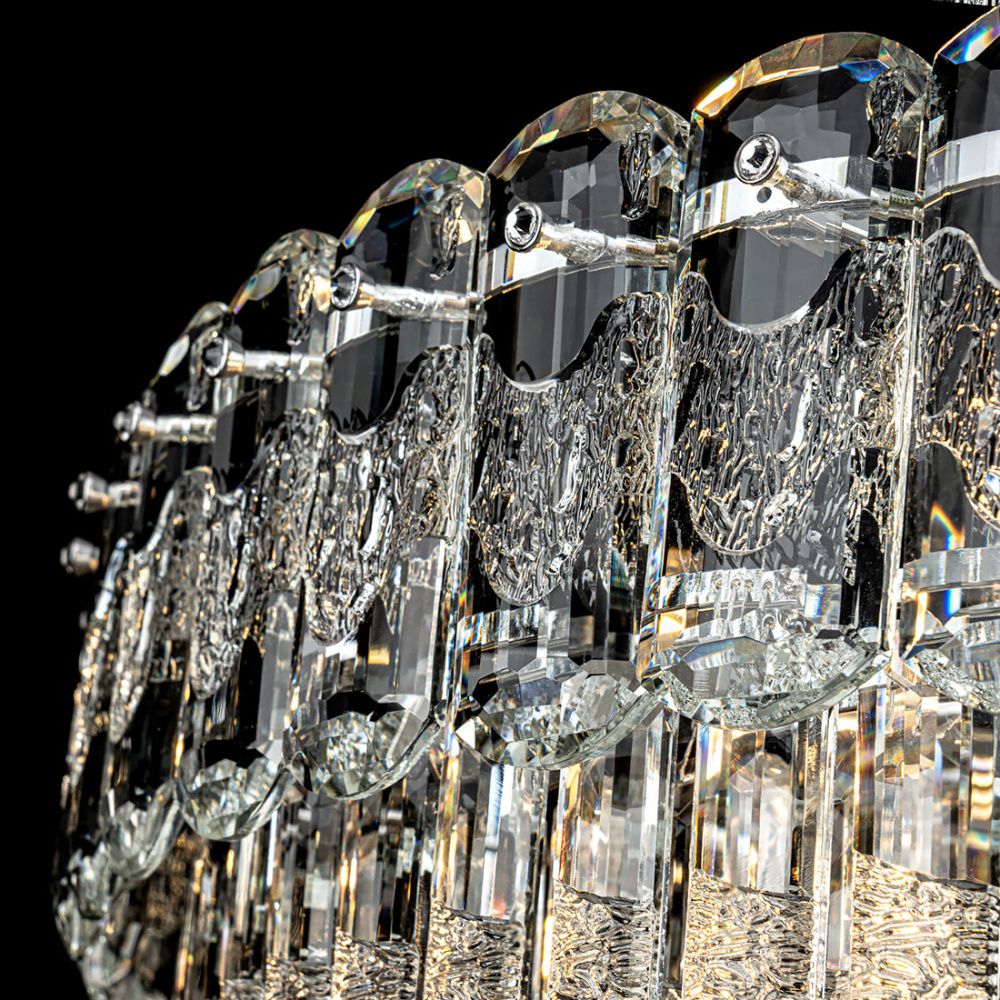 Люстра 80 см, 15*Е14*40W, Modelux  ML.7092.800 CR, Хром