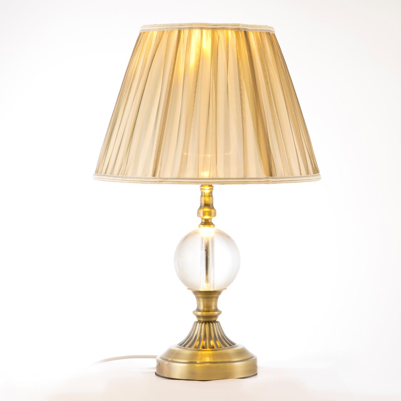 Настольный светильник *33*51 см, Е27 60W, 3300 / 5000К, Бронза LED4U L9923 AB