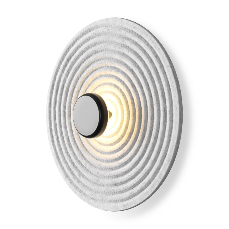 Бра 30*30*8,5 см, LED, 5W, 3000К, Freya Felt FR6189WL-L20LG черный