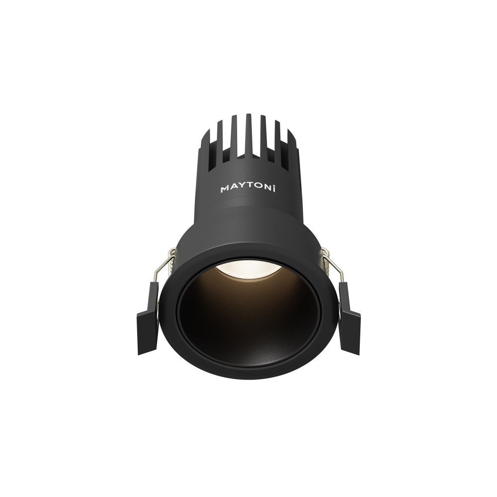 Встраиваемый светильник  DL116-10W-4K-B **-9,7 см, *LED*10W, 4000K, Maytoni technical Dip DL116-10W-4K-B, Черный