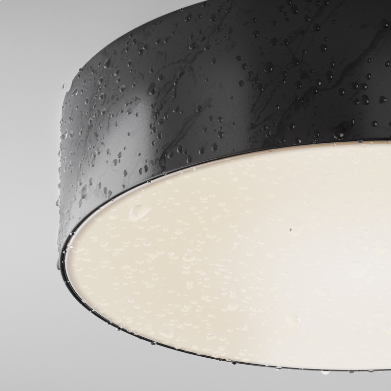 Светильник 22 см, LED 30W, 4000К, Черный Maytoni Zon IP O431CL-L30B4K