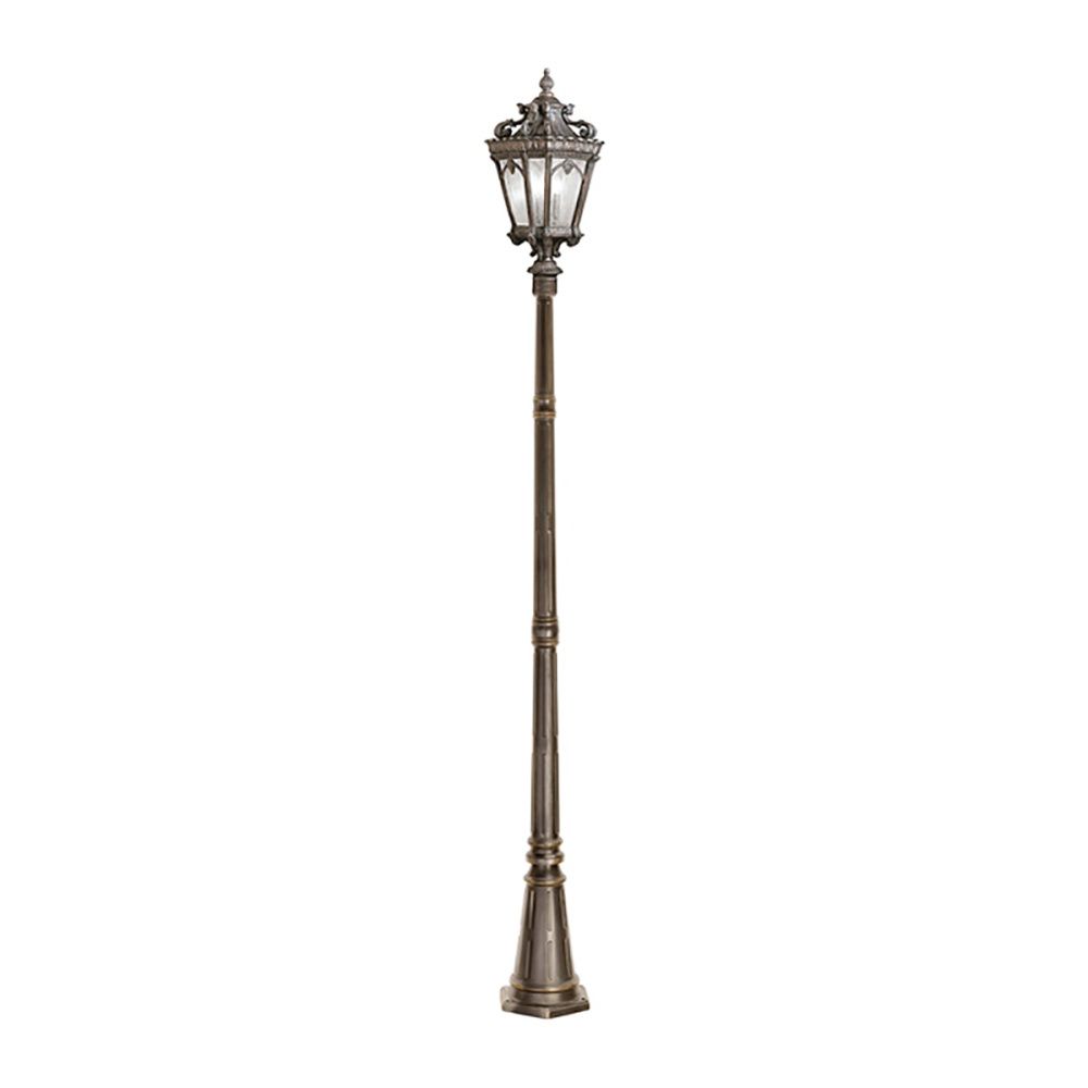 Фонарный столб *31*310 см, E14*60W, Natural Concepts Kichler Tournai KL-CRYSTAL-SKYE2, никель