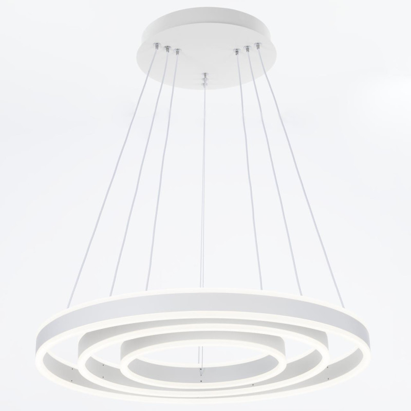 Люстра 60*120 см LED*145 W, 3000 / 5500 К Citilux Дуэт Белый CL719650