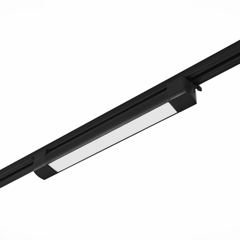 Трековый светильник 39*5 см, 20W 4000K ST LUCE Однофазная трековая система ST368.446.20 Черный