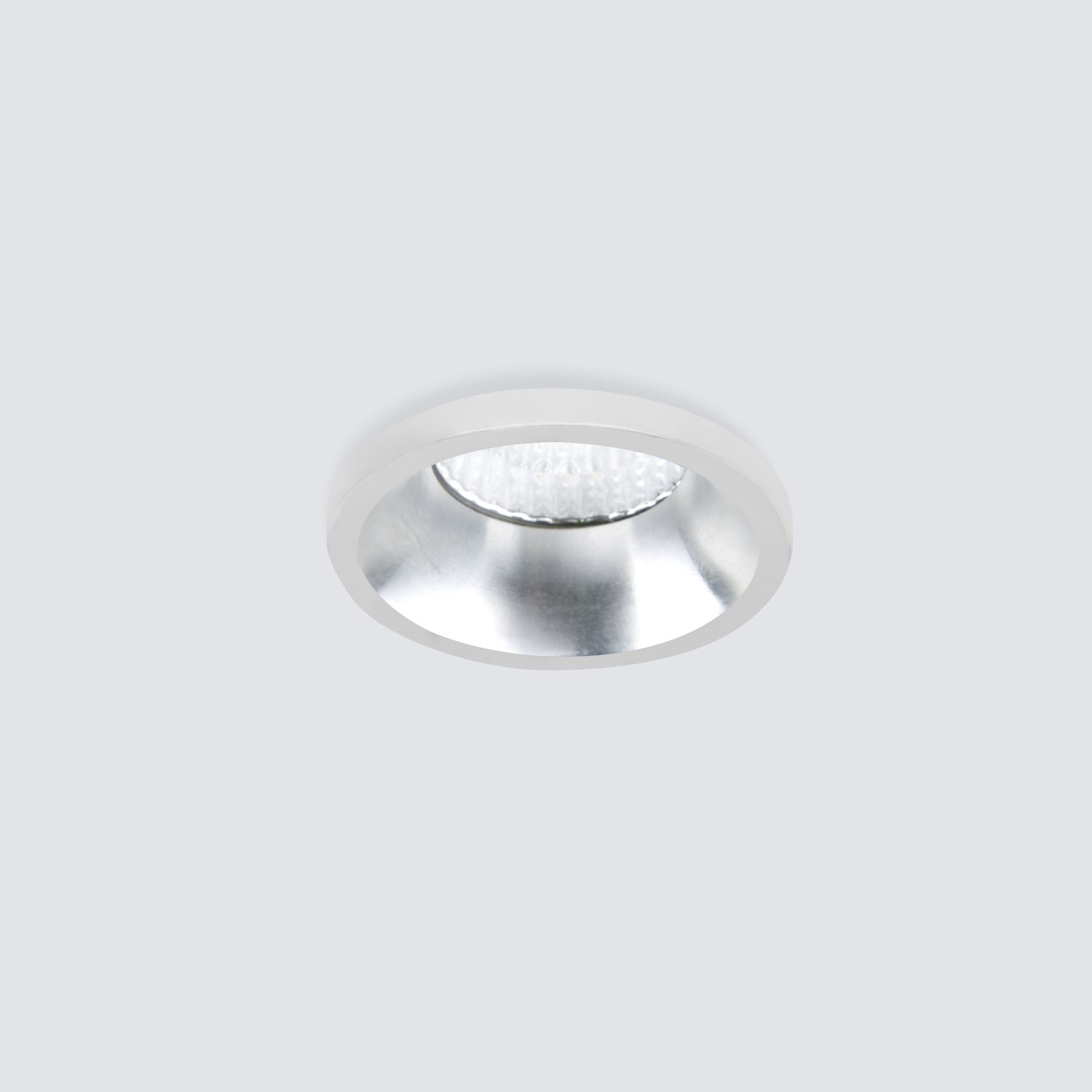 Встраиваемый точечный светодиодный светильник 15269/LED 3W 4200K белый/сатин никель Elektrostandard