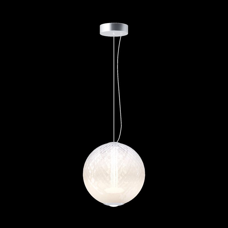 Подвесной светильник 30*30*335 см, LED*15W, 3000K, Maytoni Bruma MOD397PL-L15CH3K, хром