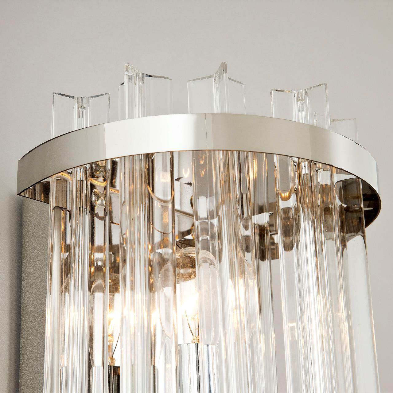 Бра 17*10*40 см, Е14 2x40W, Хром MODELUX ML.514.02 CR