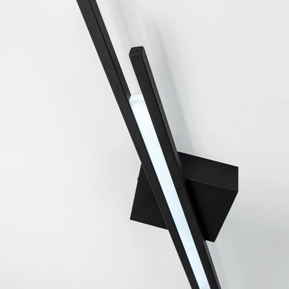 Бра 20*5*58 см, LED*5W, 3000-6000K, Modelux  ML.728.580 BK, Чёрный