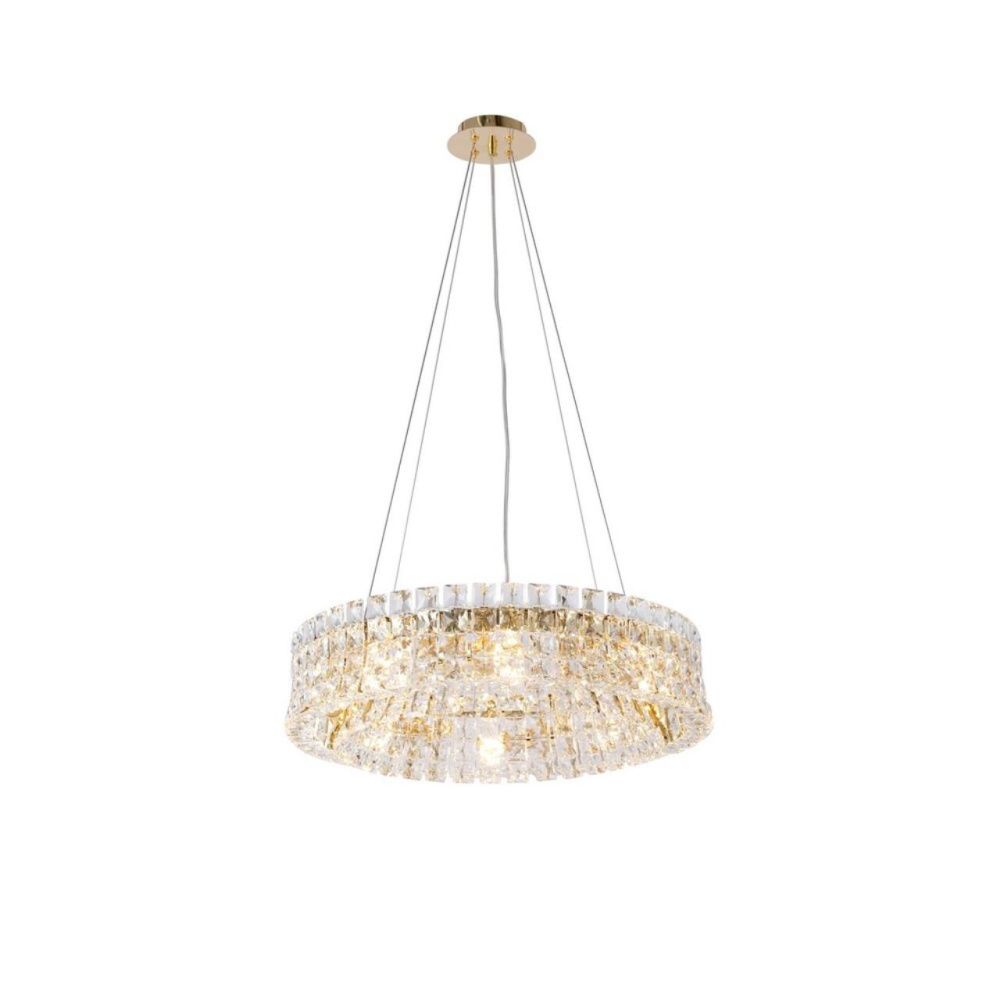 Люстра подвесная 60 см, Aployt Genowefa APL.796.03.08, золото