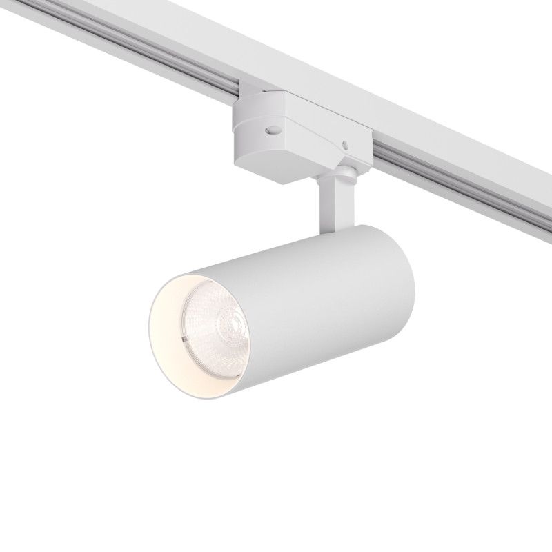 Светильник на шине 13,5*6*20- см, *LED*15W, 3000K, Denkirs SOLID KOPER DK6451-WH, белый алюминий