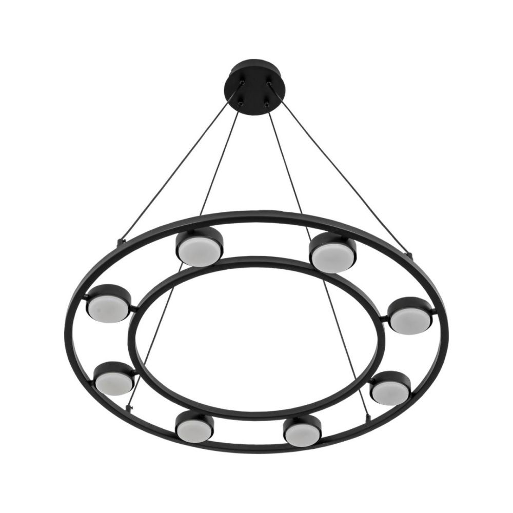 Люстра подвесная *75*100-100 см, 8*GX53 LED*7W, Lumion Torina LUM8340/8, черный