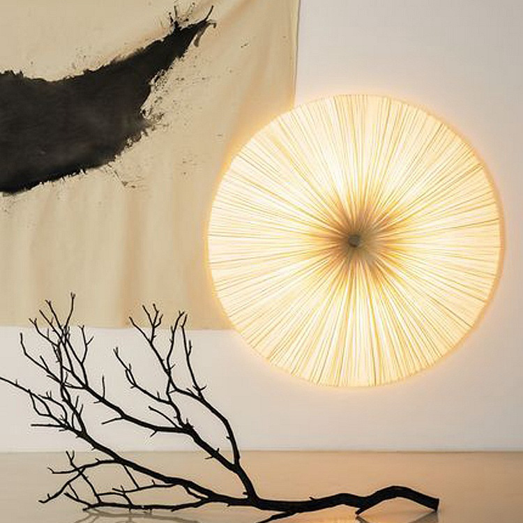 Подвесная люстра Aqua Creations Lighting round D80 80*80*12 см, 1*E27*60W, ImperiumLoft 108168-28, Белый