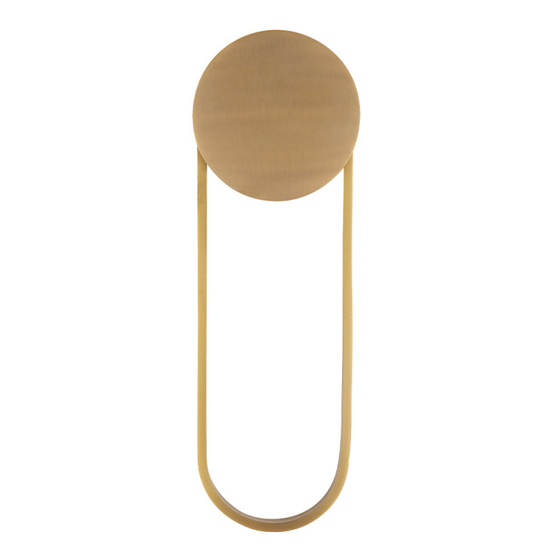 Бра 45 см, 18W, 3000-6000K, Crystal Lux NINA AP18W LED BRASS, латунь