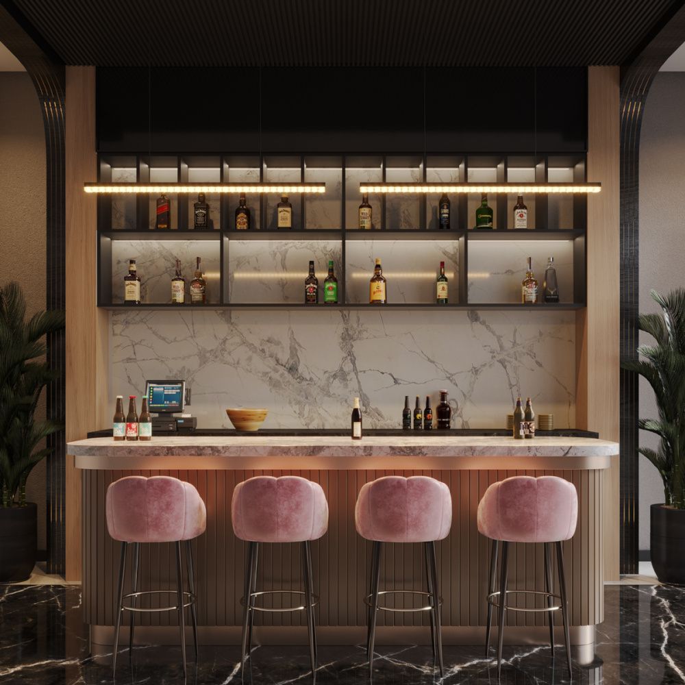 Светильник 126 см, 30W, 1800-4000K, Novotech 359712, черный