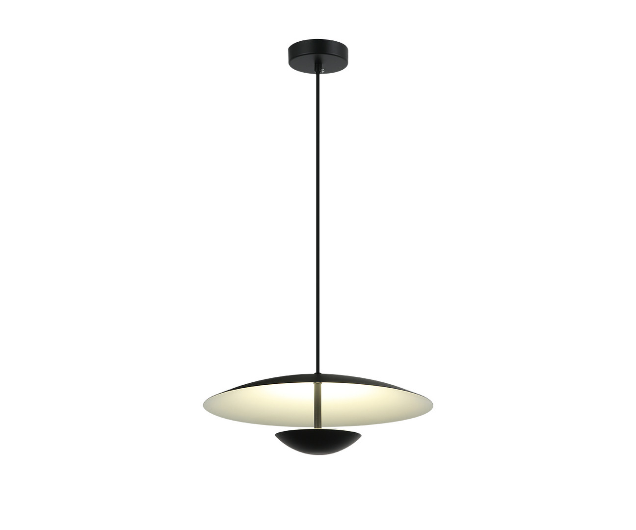 Светильник 35 см, 6W, 4000K, Kink Light 08467-35A,19, черный