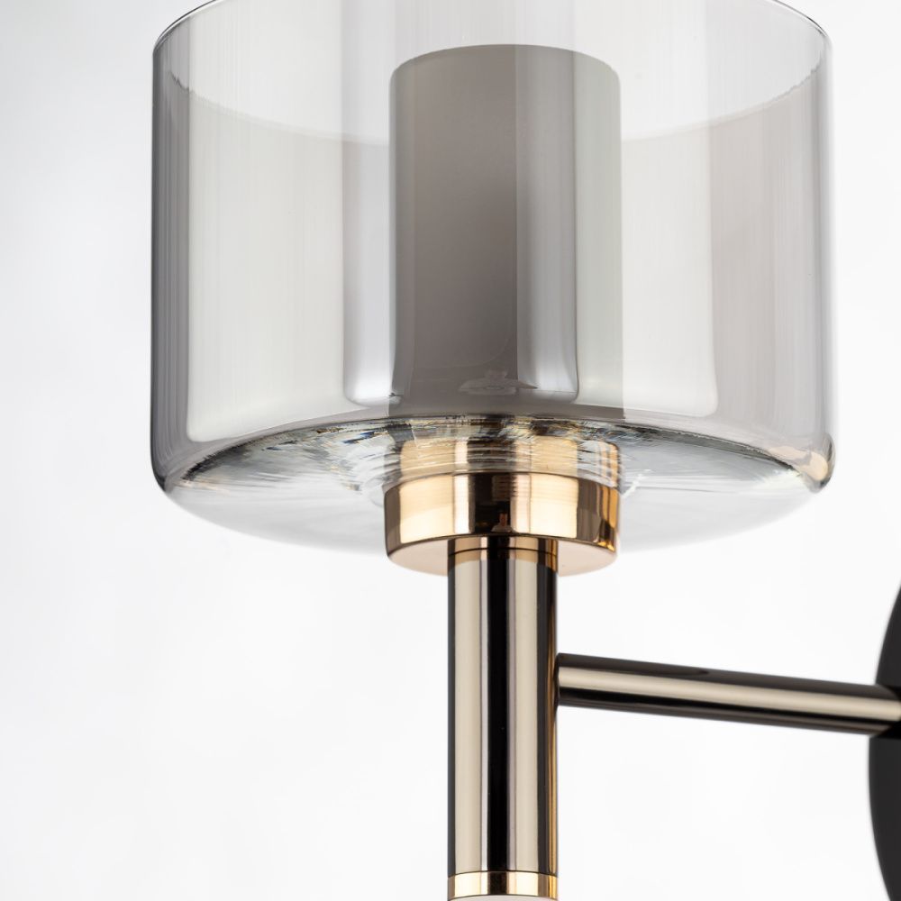 Светильник 17 см, Citilux ELAN CL241311, черный хром-золото
