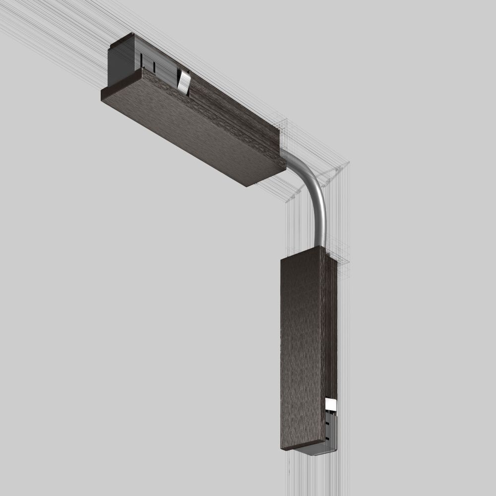 Titan Line Гибкий коннектор (титан) 85007/00, 18*2*см, Elektrostandard Line Magnetic 85007/00, титан