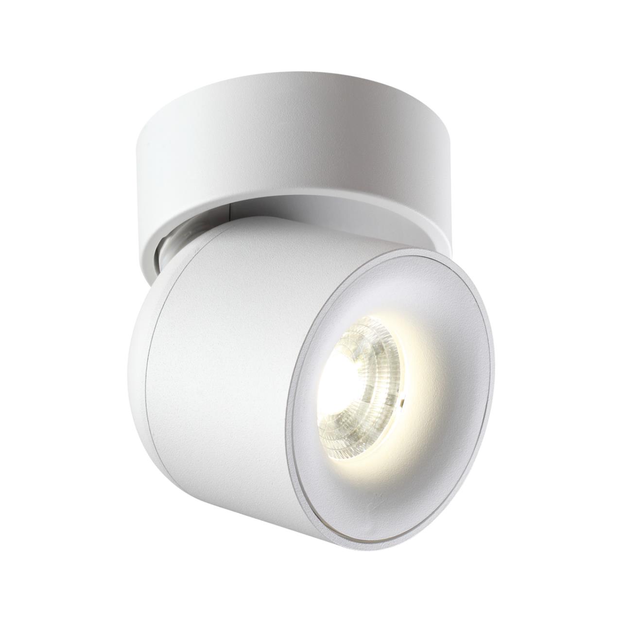 Светильник 9 см, 10W, 4000K, NovoTech OVER GESSO 358808, белый