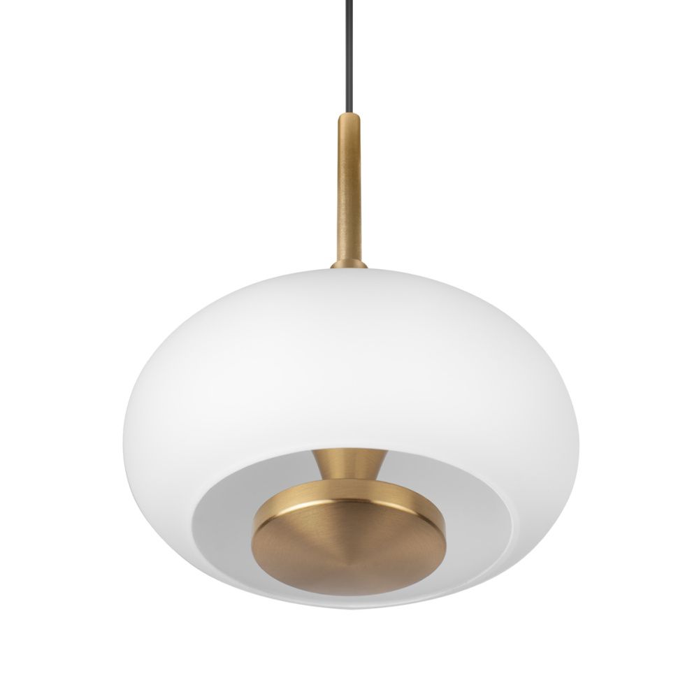 Подвесной светильник 16 см, 5W, 3000K, Loft IT Marshmallow 10390, черный-бронза