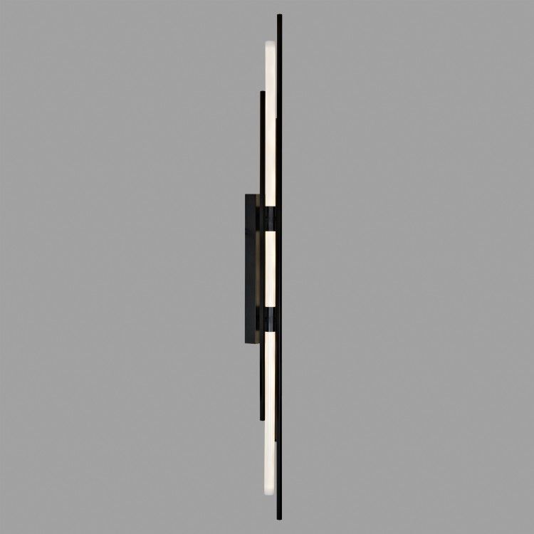 Бра 4,5*7,1-100 см, LED*12W, 3000K, Belfast Glenvale 81079-100 BL, Черный