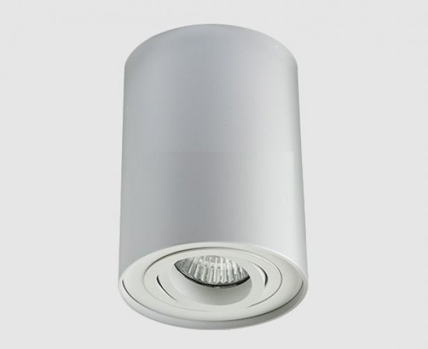 Светильник потолочный накладной Italline 5600 white, белый, диаметр 95 мм