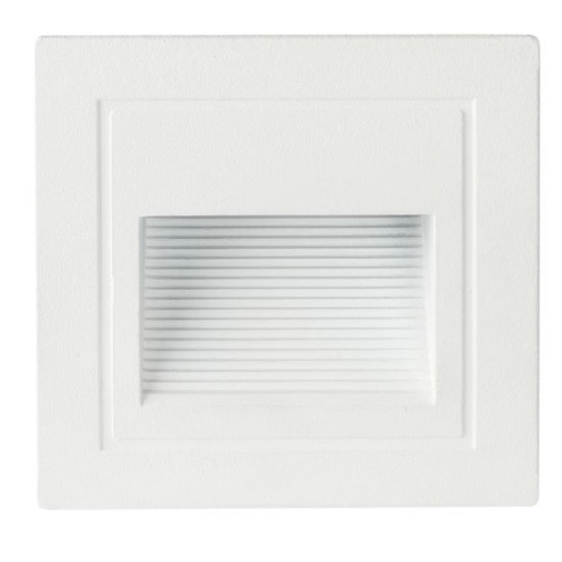 Встраиваемый светильник 8,5*5*8,5 см, 1*LED*5W 4200K Arte Lamp Piazza A7325IN-1WH белый