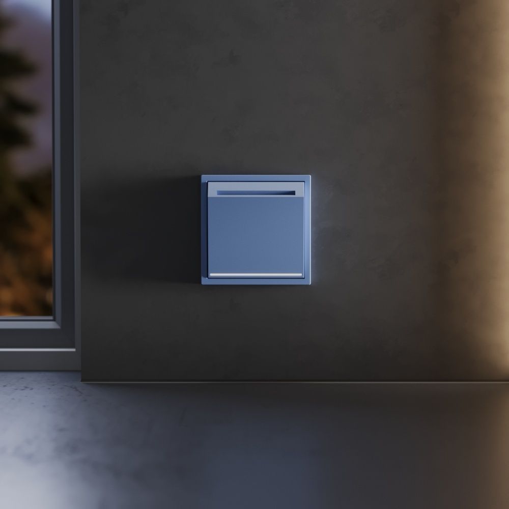 Накладка для выключателя карточного, S70, деним Voltum VLS002615