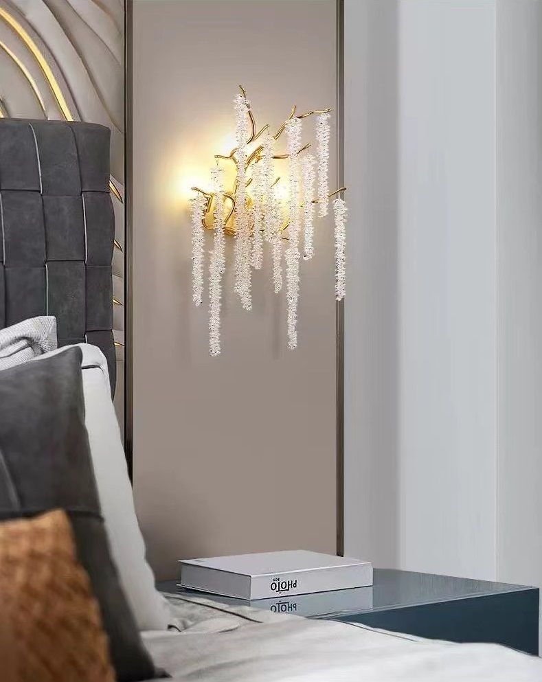 Светильник настенный DZN-5578 ЗОЛОТО 500/300/120/3/G9/40W FLOWING 24-12