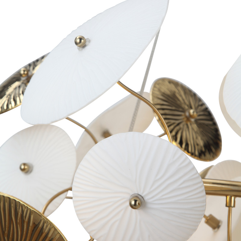 Светильник подвесной DAHLIA 6*G9*5W 4000K ST LUCE SL1518.303.06 латунь