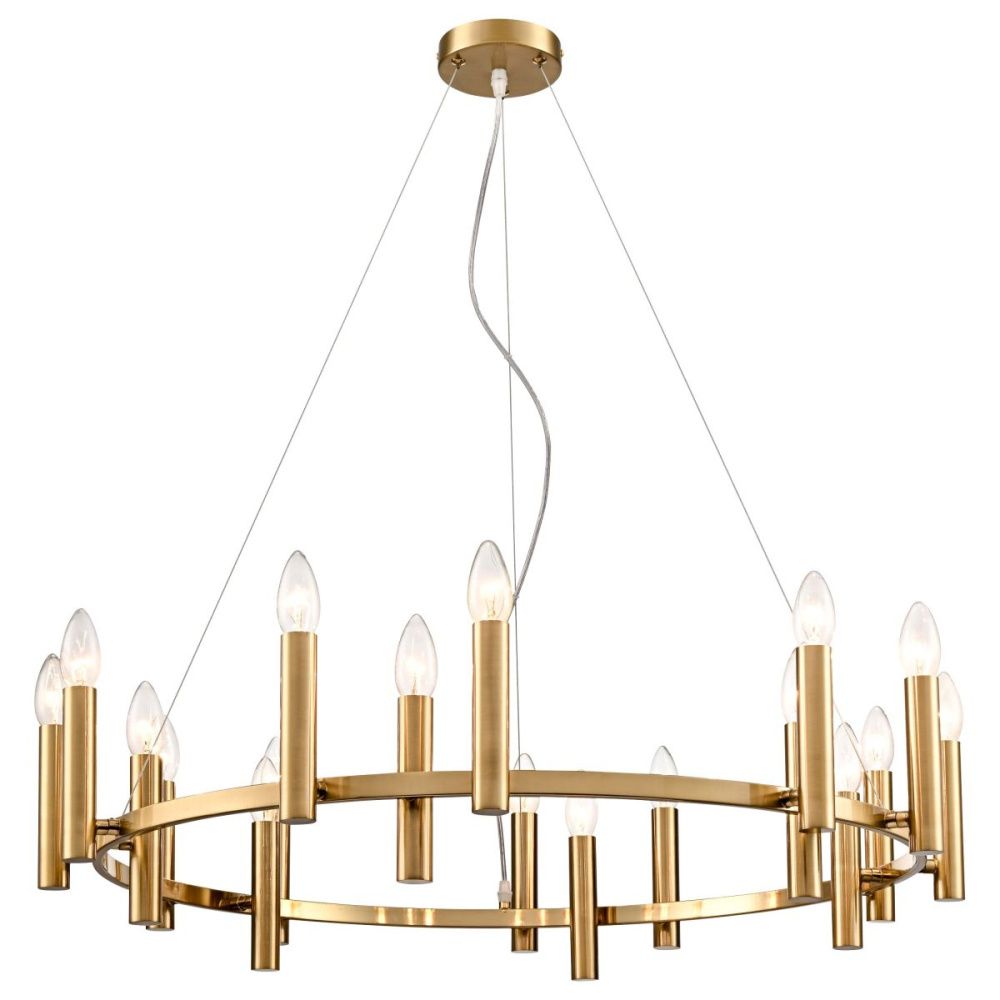 Подвесная люстра 84 см, Velante 367-503-18, бронза