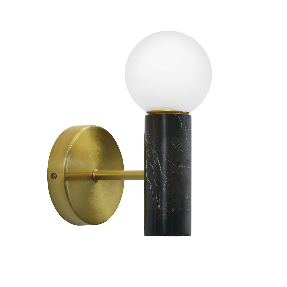 Бра 25*19*18 см, 1*G9, 5W, Divinare Eterno 1830/06 AP-1, Черный