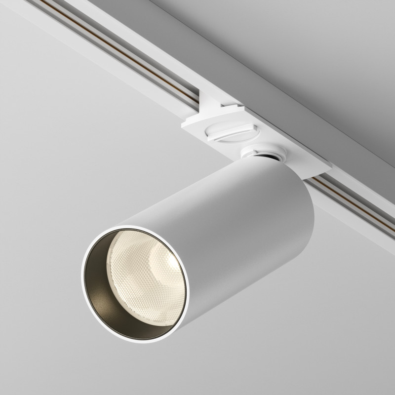 Светильник 16 см, 12W, 3000K, Maytoni Unity Focus LED TR021-1-12W3K-W-D-W, белый, 24°, Dim Triac