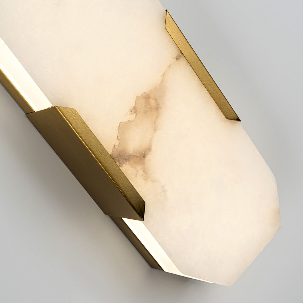 Бра 13*8*-34,5 см, *LED*8W, 4200K, Modestyle  MS.225.350 BS, Латунь