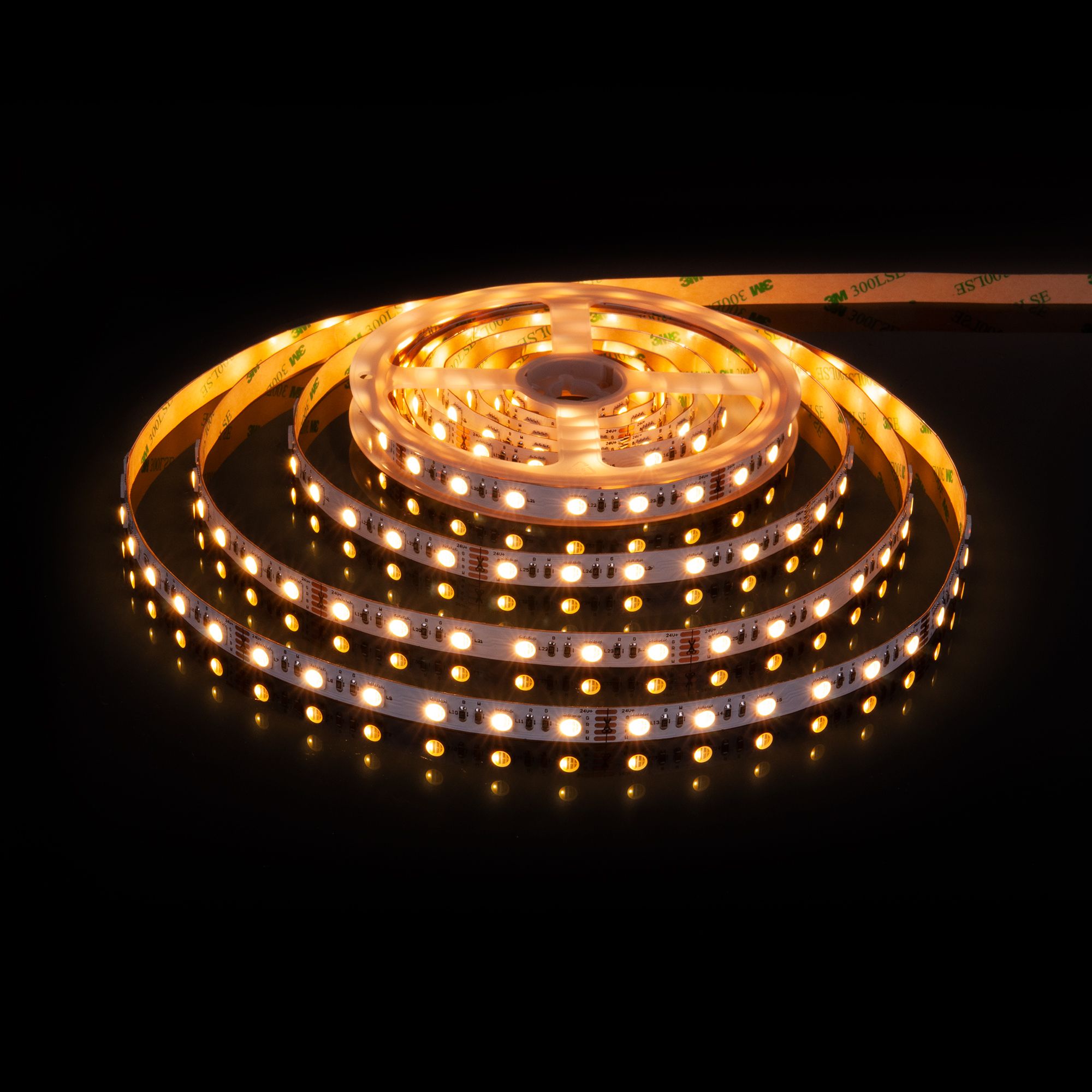 Светодиодная лента Лента светодиодная 24V 24W 60Led 5050 IP20 MIX RGB/теплый белый, 5м Elektrostandard