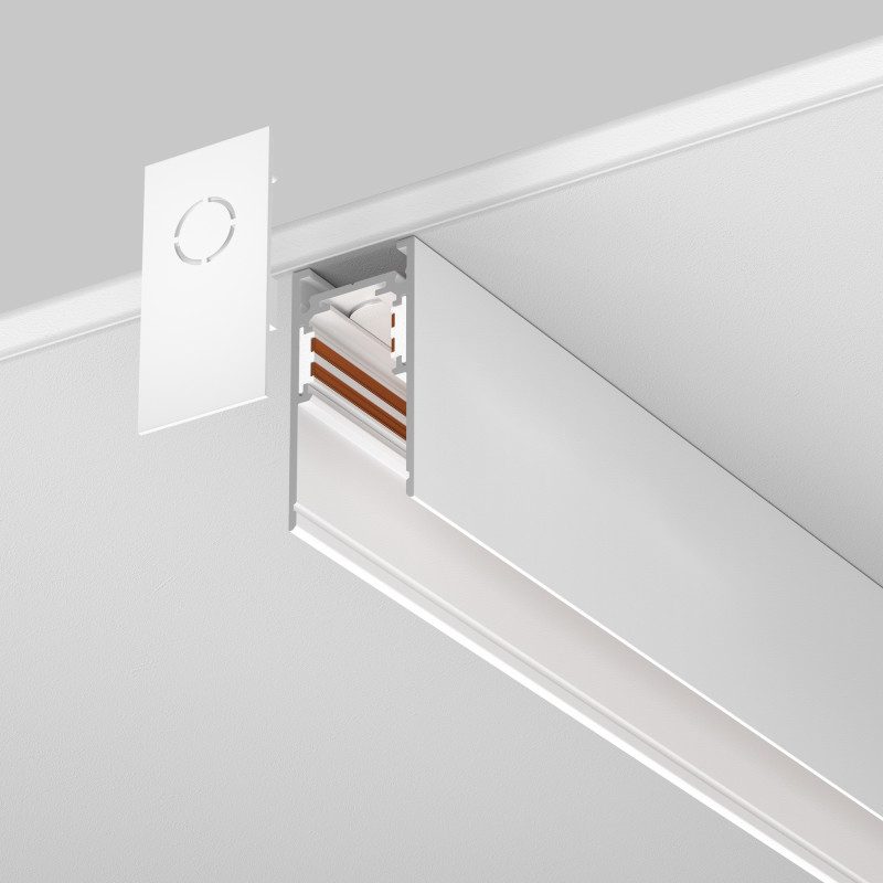 Шинопровод 300 см накладной/подвесной Белый Maytoni Busbar trunkings Exility TRX034-413W