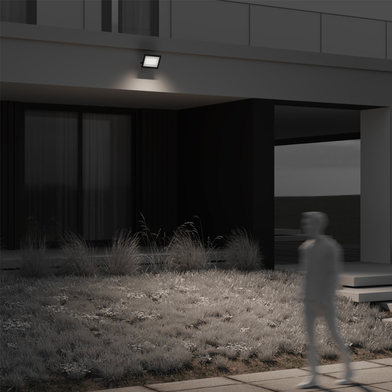 Прожектор 27 см, 100W, 4000K, Maytoni Flood FL001-L100B4K, черный