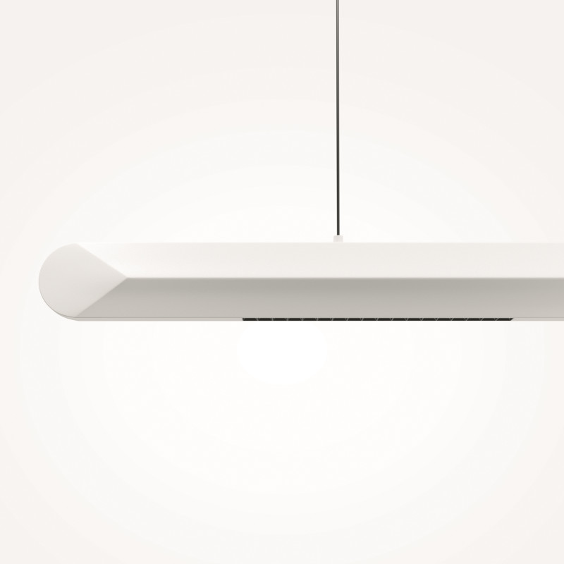 Подвесной светильник 120*4*314 см, LED, 40W, 3000К, Maytoni Motion MOD276PL-L40W3K белый
